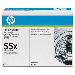  HP CE255X LaserJet P3015 series Black (CE255X)