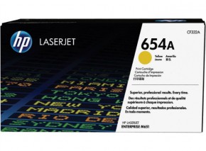   HP LJ 654A Yellow (CF332A)