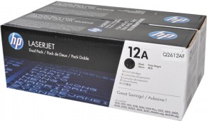   HP 1010/1012/1015/1020/1022 Dual Pack (Q2612AF)