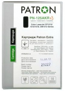  Patron  HP CLJ CB540A (PN-125AKR) Black Extra (CT-HP-CB540A-B-PN-R) 6