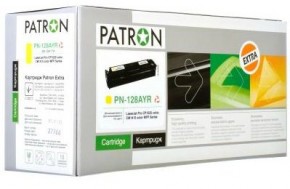  Patron  HP CLJ CE322A (PN-128AYR) Yellow Extra (CT-HP-CE322A-Y-PN-R)