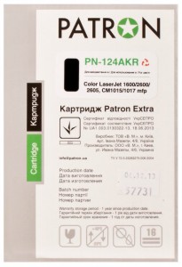  Patron  HP CLJ Q6000A (PN-124AKR) Black Extra (CT-HP-Q6000A-B-PN-R) 5