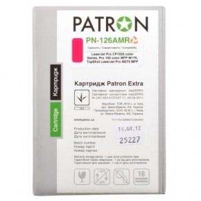  Patron  HP CLJ P1025/ CE313A (PN-126AMR) Magenta Extra (CT-HP-CE313A-M-PN-R) 6