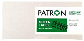  HP LJ CB436A/Canon 713 PN-36A/713GL Patron Green Label (CT-HP-CB436A-PN-GL) 4