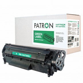  HP LJ Q2612A/Canon 703 PN-12A/703GL Patron Green label (CT-HP-Q2612A-PN-GL)