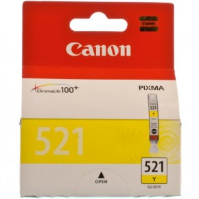   Canon CLI-521Y (2936B001) Yellow 3