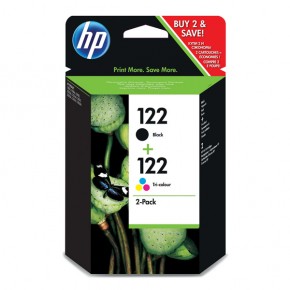   HP No.122 Black/ Tri-color Combo Pack (CR340HE)