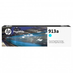  HP No.913A PageWide 352/377/452/477 Cyan (3000 ) (F6T77AE)