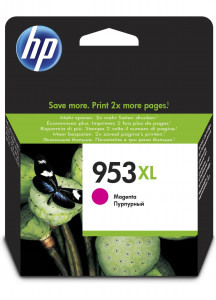  HP No.953XL Officejet Pro 8210/8710/8720/8725/8730 Magenta 1600  (F6U17AE)