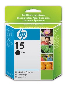   HP No.15 Black (C6615DE)