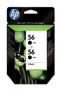   HP No.56 Black 2-pack (C9502AE)