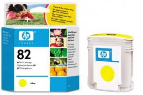   HP No.82 DesignJ500/ 800 Yellow (C4913A)