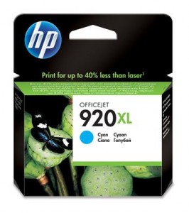   HP No.920 XL Cyan (CD972AE)