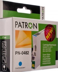  Patron  Epson T048240, PN-0482 Cyan