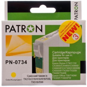  Patron  Epson T07344 PN-0734 Yellow (CI-EPS-T07344A-Y-PN)