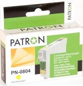  Patron  Epson T0804 PN-0804 Yellow (CI-EPS-T0804-Y-PN)