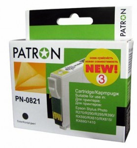  Patron  Epson T08114, PN-0821 3 Black