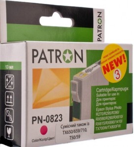  Patron  Epson T08134, PN-0823, 3 Magenta