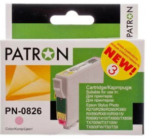  Patron  Epson T08164, PN-0826, 3 Light Magenta