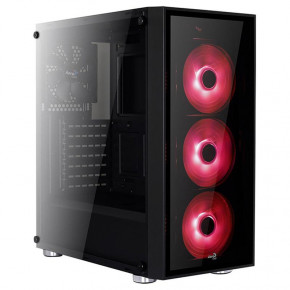  AeroCool  PGS QUARTZ RED Black