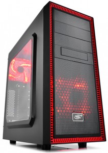  Deepcool Tesseract SW Red (44197)