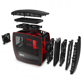  NZXT Manta Black/Red (CA-MANTW-M2) 3