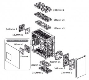  Thermaltake CA-1E3-00M1 WN-02 Suppressor F31 17