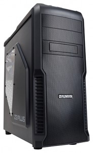  Zalman Z3 Black Steel/Plastic, Mid Tower