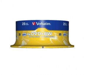  Verbatim DVD RW 4,7GB 4x   25 (43489) 3