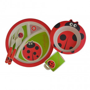     Eco Bamboo Kid-Kod N/02330 Red 5  3