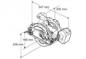    Makita DSS610Z 3