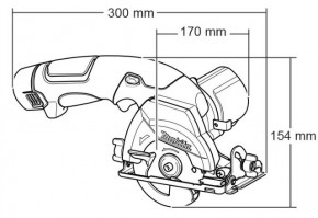   Makita HS300DZ 3