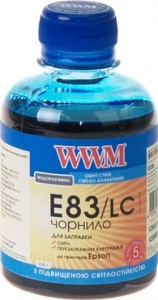  WWM  Epson Stylus Photo R270/P50/R290/RX615/T50/TX650 (Light Cyan) E83/LC 200