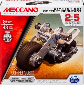    Meccano Motorcycle Moto (6026713-2)