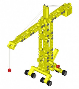  Kiditec L-set Showcrane Yellow 1217