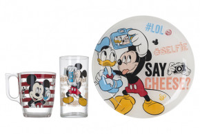   Luminarc Disney Party Michey 3 . (L4871)