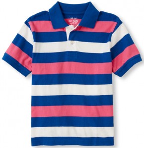    Childrens Place Striped .S 4-5  (104-112) Very Berry