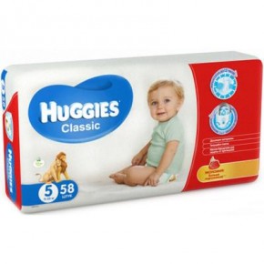  Huggies Classic 5 Mega 58 (5029053543192)