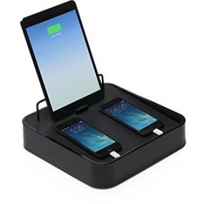 - Bluelounge Sanctuary4 Multiple Charging Station Black (S4-BL) 3