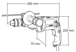   Makita HP2071 3