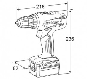   - Maktec MT080E 3