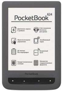   PocketBook Basi Touch 624 (PB624-Y-CIS) Siver