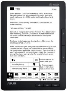   Asus Eee Reader DR900 Book