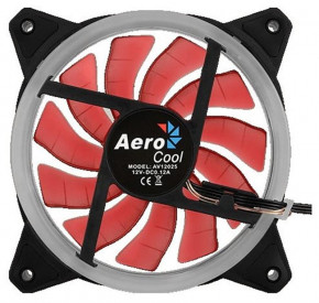  AeroCool Rev Red LED 120 3-pin 4-pin 3