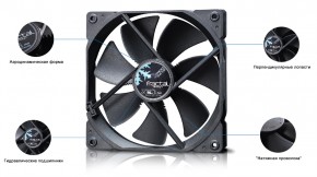    Fractal Design Dynamic GP-14 140 Black 5