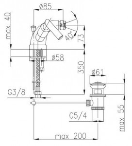    Armatura Harmonic 347-024-00 3