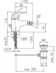    Armatura Kroma 547-034-00 3