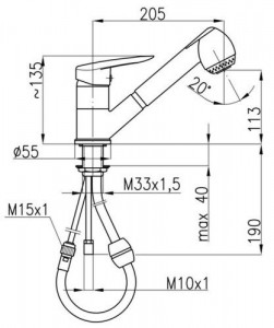    Armatura Salit 4503-114-00 3