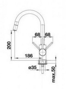  Blanco 521454 Mida-S  5