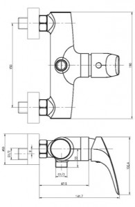    Deante Lavender BCV 040M 3